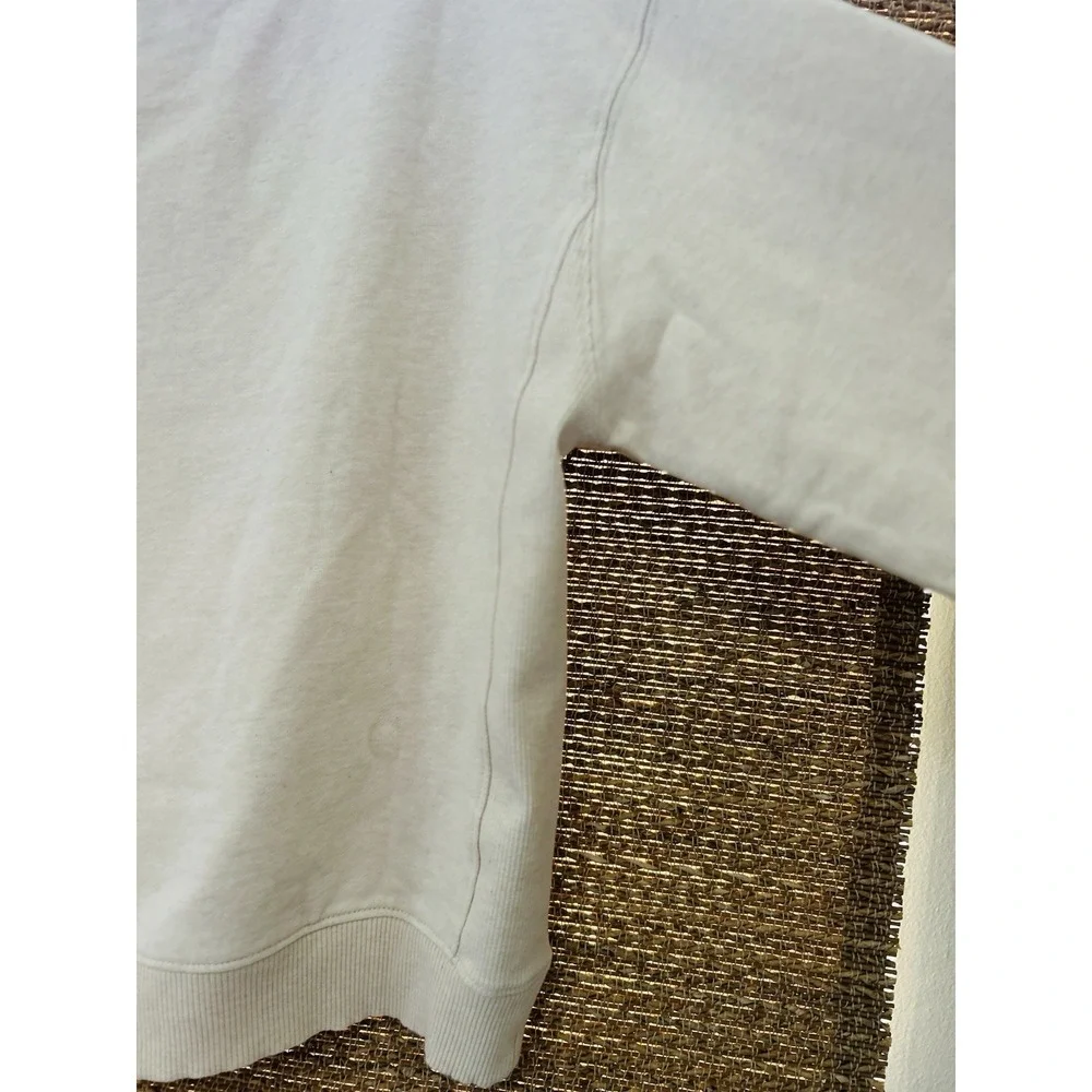 SPLENDID Crewneck Pullover Women's Sweatshirt Top Med RS2K780 Beige neutral‎